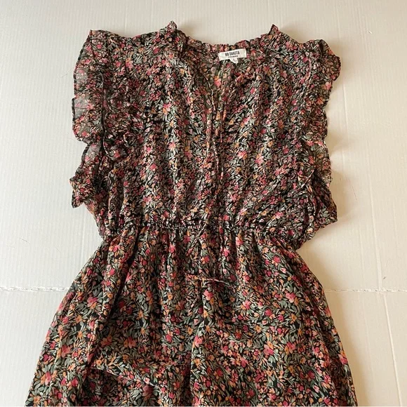 BB Dakota by Steve Madden Sleeveless Multicolor Floral Maxi Dress - Picture 12 of 14